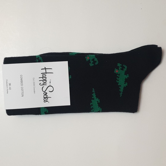 Happy Socks Women Socks EU 36-40, US 5.5 - 9.5 Brand New Combed Cotton #45 - Picture 2 of 4